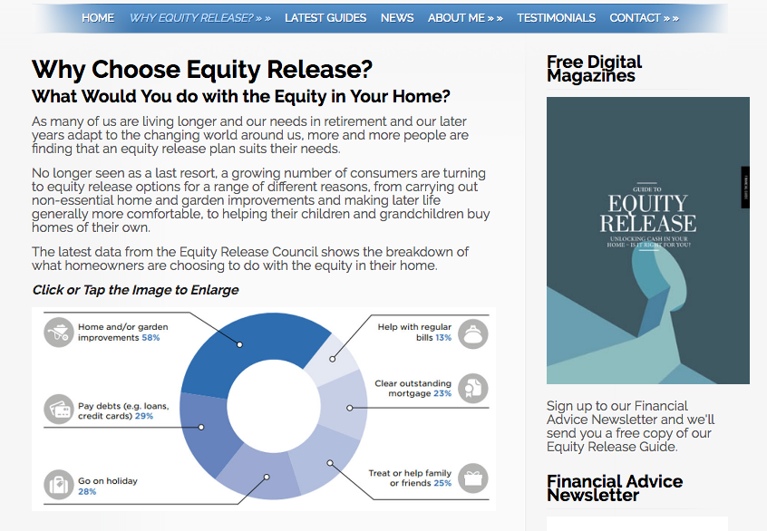 Southern Equity Release | Corefront
